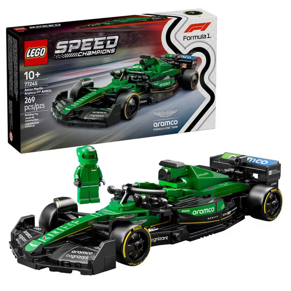 LEGO Speed Champions Aston Martin Aramco F1 AMR24 Race