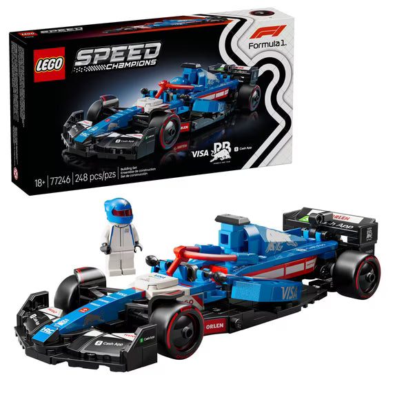 LEGO Speed Champions Visa Cash App RB VCARB 01 F1 Race