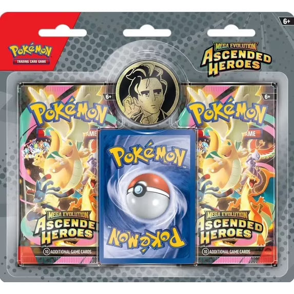 ASCENDED HEROES 2 PACKS BLACK