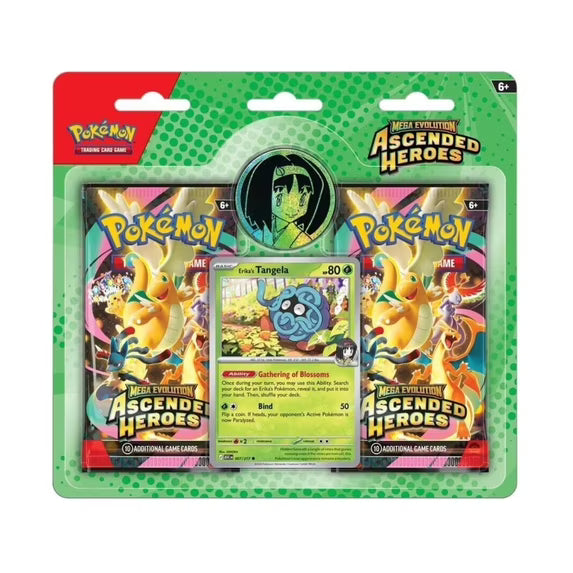 ASCENDED HEROES 2 PACKS GREEN