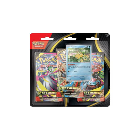 Pokemon Trading Card Games Mega Evolutions 3Pk Blister